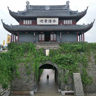 Chinese castle wallpaper