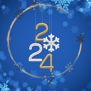 iPhone New Year 2024 wallpaper