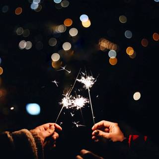 New Year phone aesthetics wallpaper