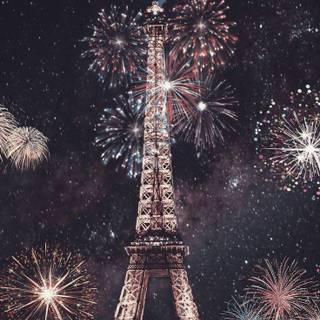 New Years aesthetic iPhone wallpaper