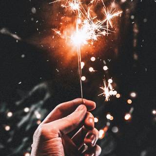 New Years aesthetic iPhone wallpaper