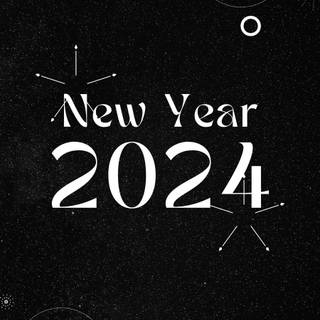 iPhone New Year 2024 wallpaper