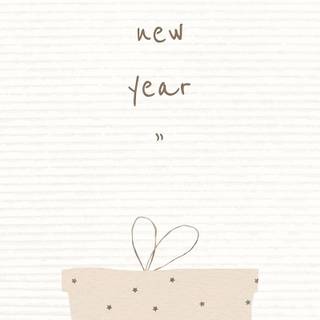 New Year phone aesthetics wallpaper