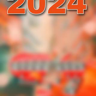 iPhone New Year 2024 wallpaper