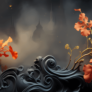 5120x1440 autumn leaf wallpaper