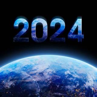 iPhone 2024 New Year wallpaper