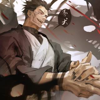 Sukuna Megumi wallpaper