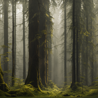 Ultrawide forest wallpaper