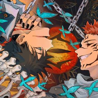 Sukuna Megumi wallpaper