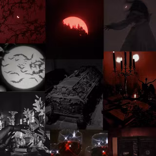 Vampire aesthetic computer wallpaper