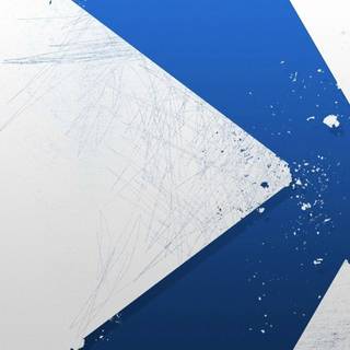 White and blue computer wallpaper