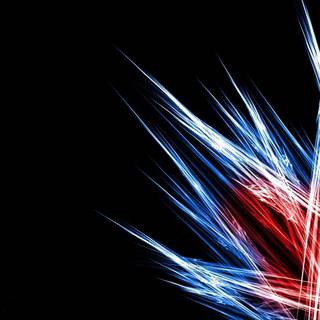 White and blue computer wallpaper