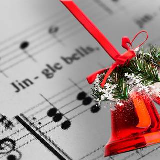 Jingle bells computer wallpaper