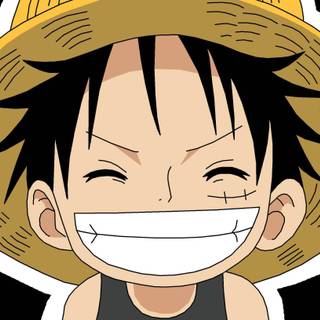 Luffy cute desktop wallpaper