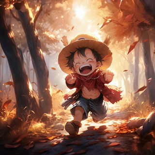 Small Luffy wallpaper