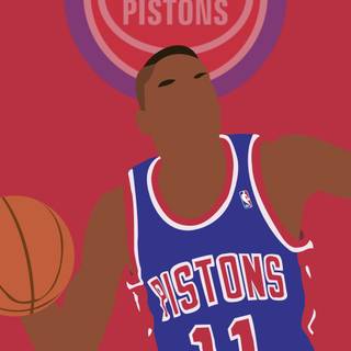 Retro Detroit Pistons wallpaper