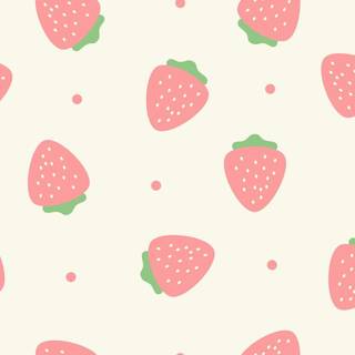 Strawberry anime laptop wallpaper