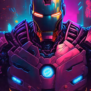 Iron Man AI wallpaper