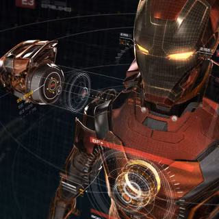 Iron Man AI wallpaper