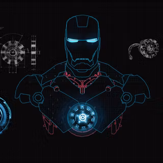 Iron Man AI wallpaper