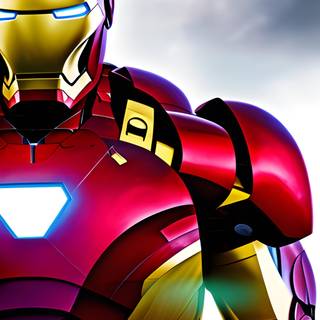 Iron Man AI wallpaper