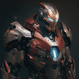 Iron Man AI wallpaper