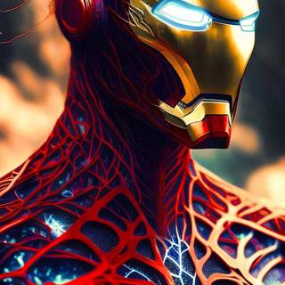 Iron Man AI wallpaper