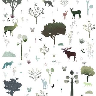 Nature pattern wallpaper