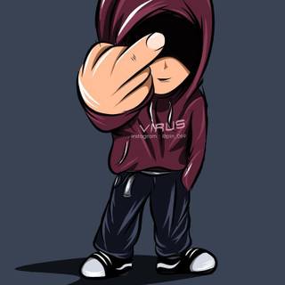 Cartoon icon wallpaper