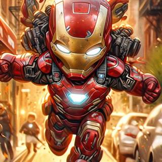 Iron Man AI wallpaper