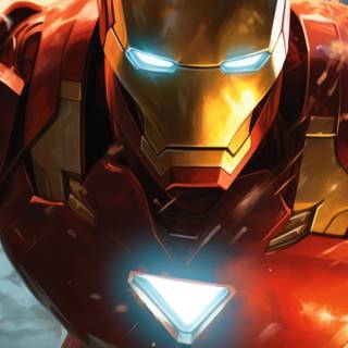 Iron Man AI wallpaper
