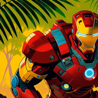 Iron Man AI wallpaper