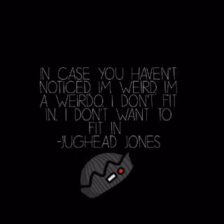 I am weird wallpaper