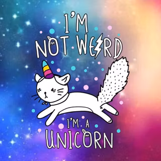 I am weird wallpaper