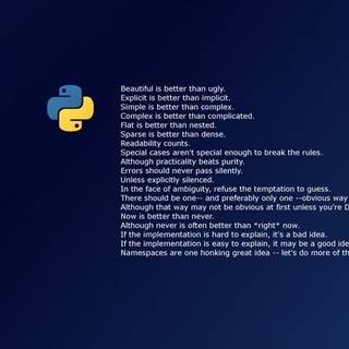 Python developer wallpaper