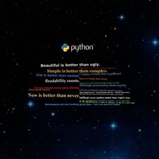 Python developer wallpaper