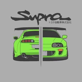 Supra cartoon wallpaper