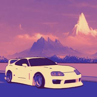 Supra cartoon wallpaper