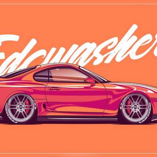 Supra cartoon wallpaper