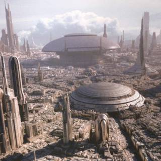 Star Wars Coruscant wallpaper