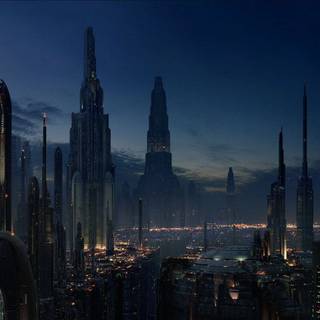 Star Wars Coruscant wallpaper