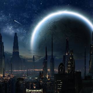 Star Wars Coruscant wallpaper