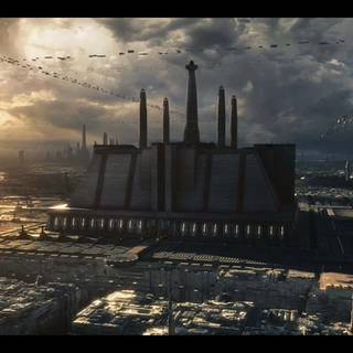 Star Wars Coruscant wallpaper
