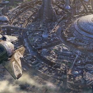 Star Wars Coruscant wallpaper