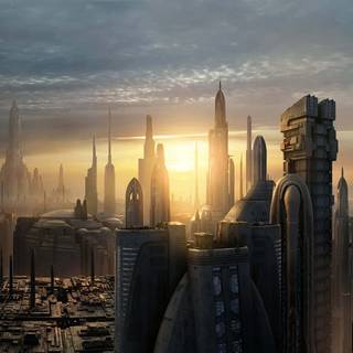Star Wars Coruscant wallpaper