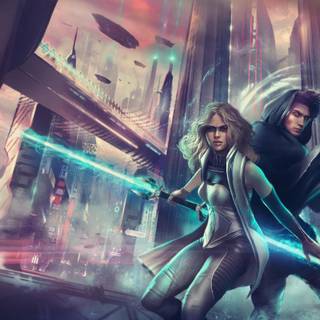 Star Wars Coruscant wallpaper