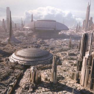 Star Wars Coruscant wallpaper