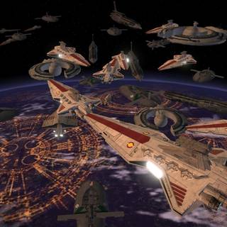 Star Wars Coruscant wallpaper