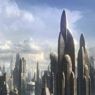 Star Wars Coruscant wallpaper