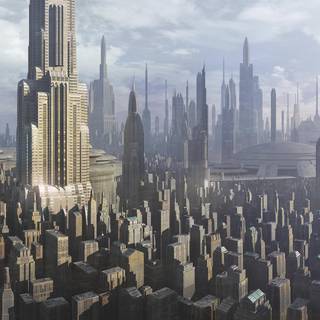 Star Wars Coruscant wallpaper